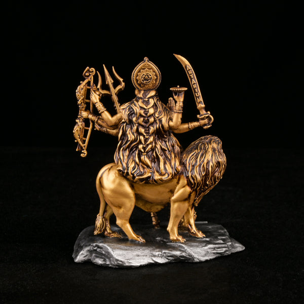 Durga Mata Car Dashboard Idol