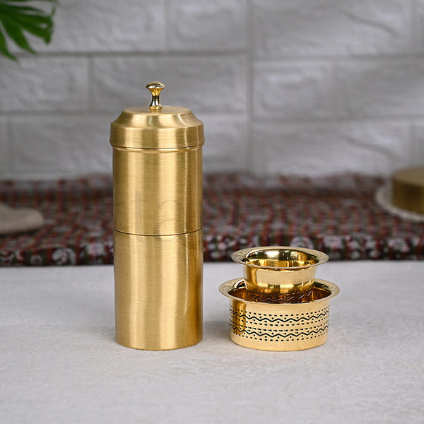 Brass Filter Coffee with Dabara Set