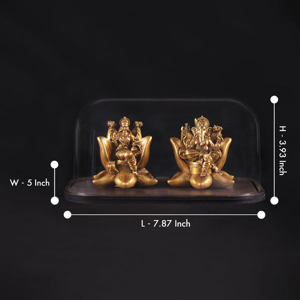 Padma Laxmi Ganesha Idol 4 inch