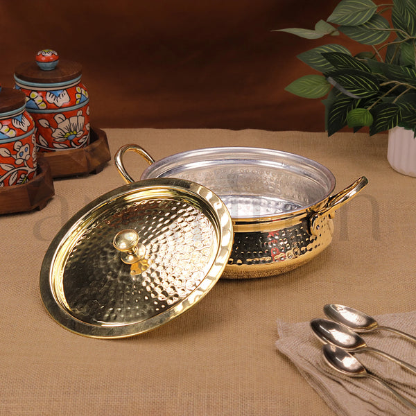 Brass Handi with Lid