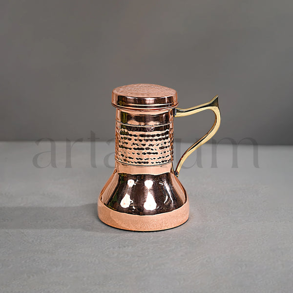 Copper Jar with Handle