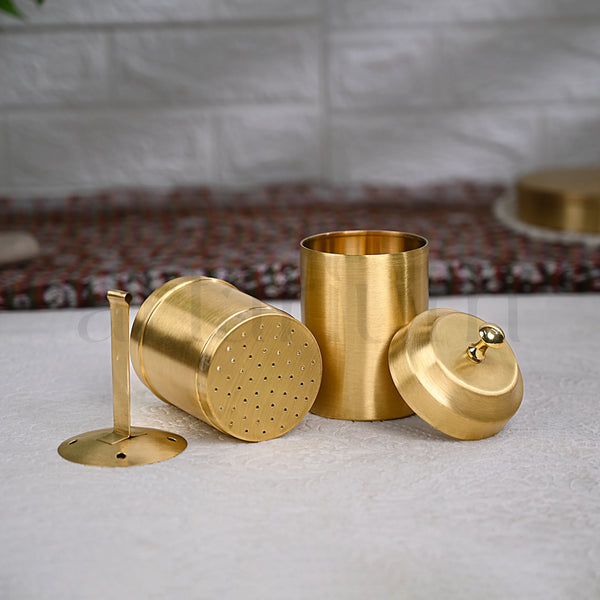 Brass Filter Coffee with Dabara Set