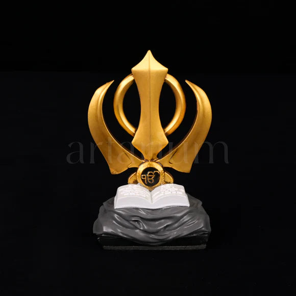 Khanda Sahib for Car Dashboard