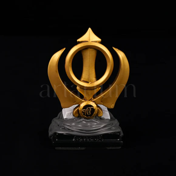 Khanda Sahib for Car Dashboard