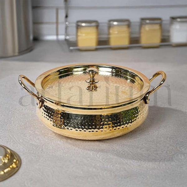 Brass Handi with Lid