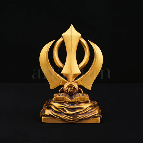 Khanda Sahib for Car Dashboard