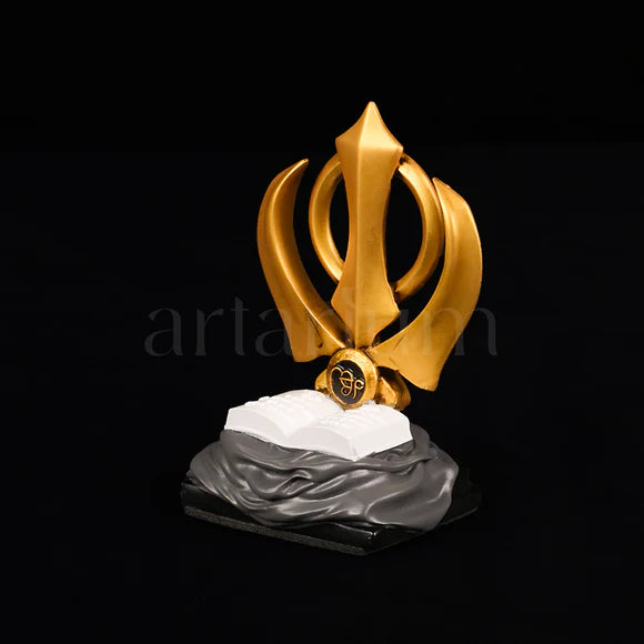 Khanda Sahib for Car Dashboard