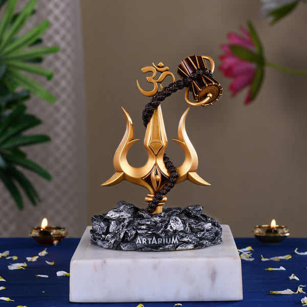 Lord Shiva Trishul With Damru