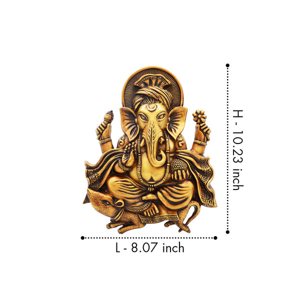 Lord Ganesha on Mushak