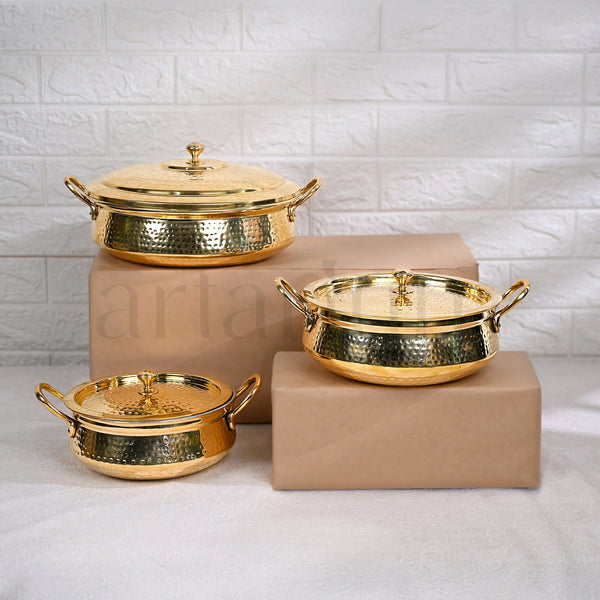 Brass Handi with Lid