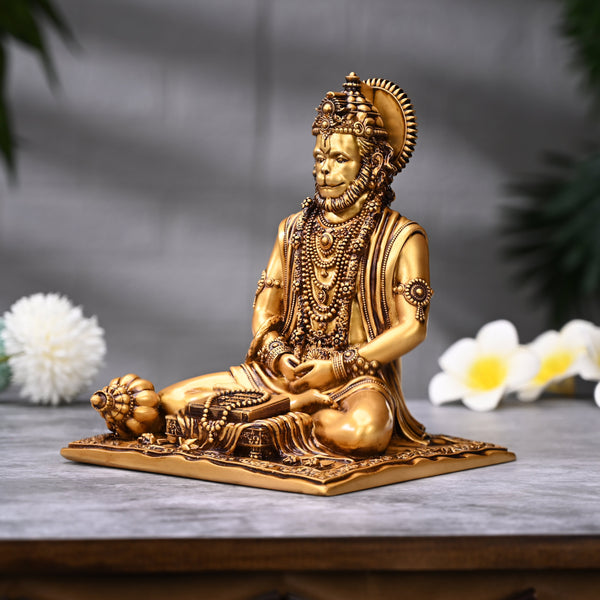 Meditating Lord Hanuman Idol