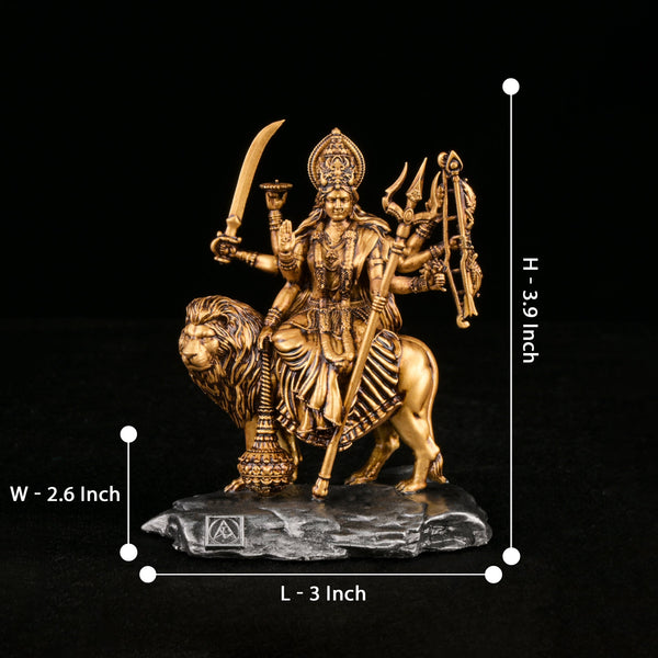 Durga Mata Car Dashboard Idol