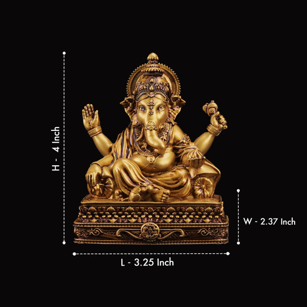 Vinayaka Car Dashboard Idol