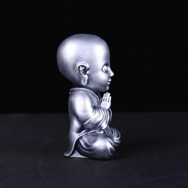 Meditating Baby Monk Car Dashboard