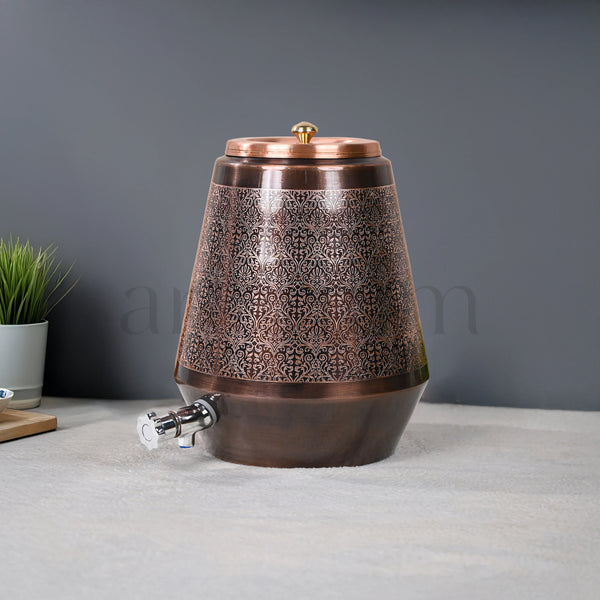 Copper Antique Water Dispenser (8 litres)